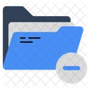 Remove Folder Document Doc Icon