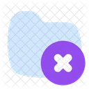 Remove Folder Delete Close Icon