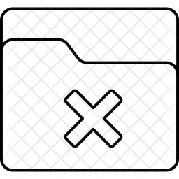 Remove folder  Icon
