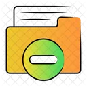 Remove Folder Document Cancel Folder Icon
