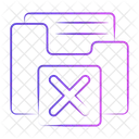 Remove Folder Document Remove Icon