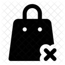 Shopping Bag Remove Delete Icon