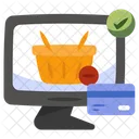 Shopping Basket Shopping Bucket Remove From Basket Icon