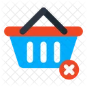Remove From Basket Remove From Bucket Grocery Icon