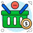 Remove From Basket Remove From Cart Ecommerce Icon