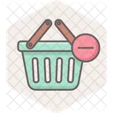 Remove From Cart Delete Ecommerce Icon