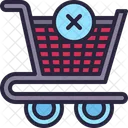 Remove From Cart Shopping Online Store Icon