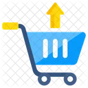 Handcart Pushcart Remove From Cart Icon