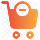 Remove From Cart Shopping Ecommerce Icon