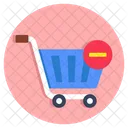 Handcart Pushcart Wheelbarrow Icon