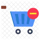 Handcart Pushcart Wheelbarrow Icon