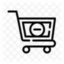Remove From Cart Shopping Delete Icon