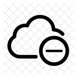Remove from cloud Icon
