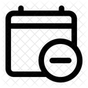Remove Schedule Calendar Icon