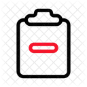Clipboard Trash Remove Icon