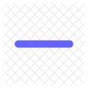 Remove Delete Minimize Icon