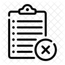 Remove Delete Cancel Icon