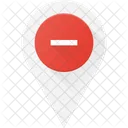 Remove Pin Geolocation Icon