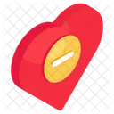 Heart Favorite Remove Love Icon