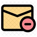 Email Send Remove Icon