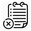 Remove Delete Cancel Icon