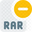 Remove Rar File  Icon