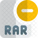 Remove Rar File  Icon