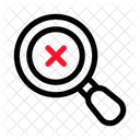 Search Reject Cancel Icon