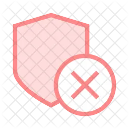 Remove Shield  Icon
