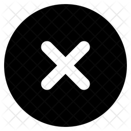 Remove Sign Icon - Download in Glyph Style