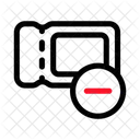Ticket Delete Cancel Icon