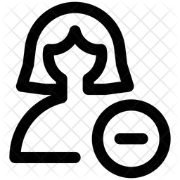 Remove User  Icon