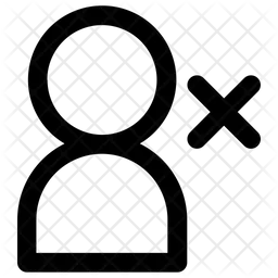 Remove User  Icon