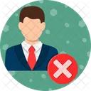 Remove User Delete Account Icon
