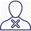 Remove User Delete Avatar Cross Sign Icon