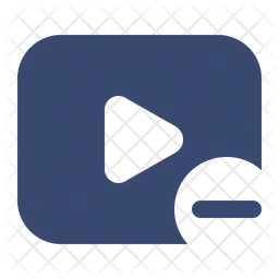 Remove Video  Icon