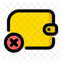 Cancel Payment Purse Icon