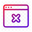 Web Cancel Error Icon