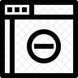 Remove Webpage  Icon