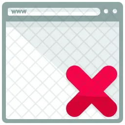 Remove website  Icon