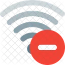 Wireless Minus Icon