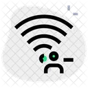 Wireless Delete User Icon