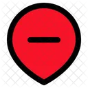 Remover Gps Espaco Reservado Icon