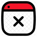 Remover Web Pagina Da Web Icon