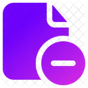 Arquivar Remover Documentar Ícone