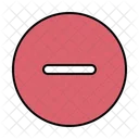 Remover Excluir Circular Icon