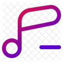 Remover Lista De Reproducao Musica Icon