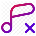 Remover Lista De Reproducao Musica Icon