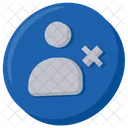 Remover Amigo Bloquear Cruzar Icon