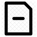 Arquivar Remover Documentar Ícone